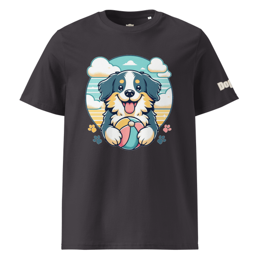 T-shirt unisexe en coton biologique - Collection Berger Australien - Doggy Trend