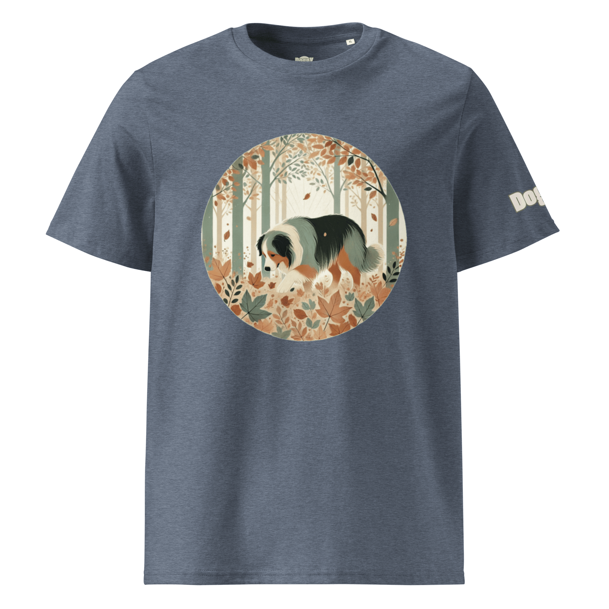 T-shirt unisexe en coton biologique - Collection Berger Australien - Doggy Trend