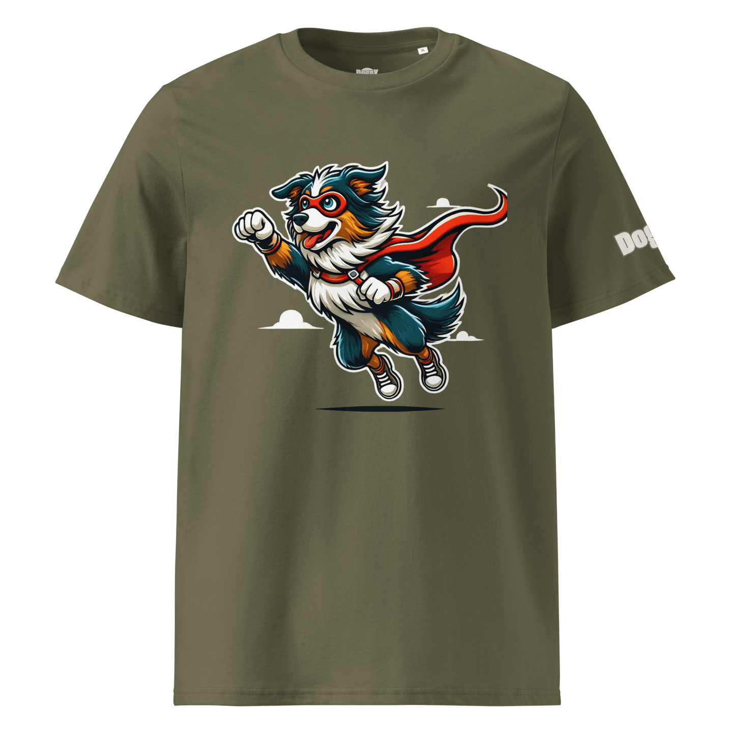 T-shirt unisexe en coton biologique - Collection Berger Australien - Doggy Trend