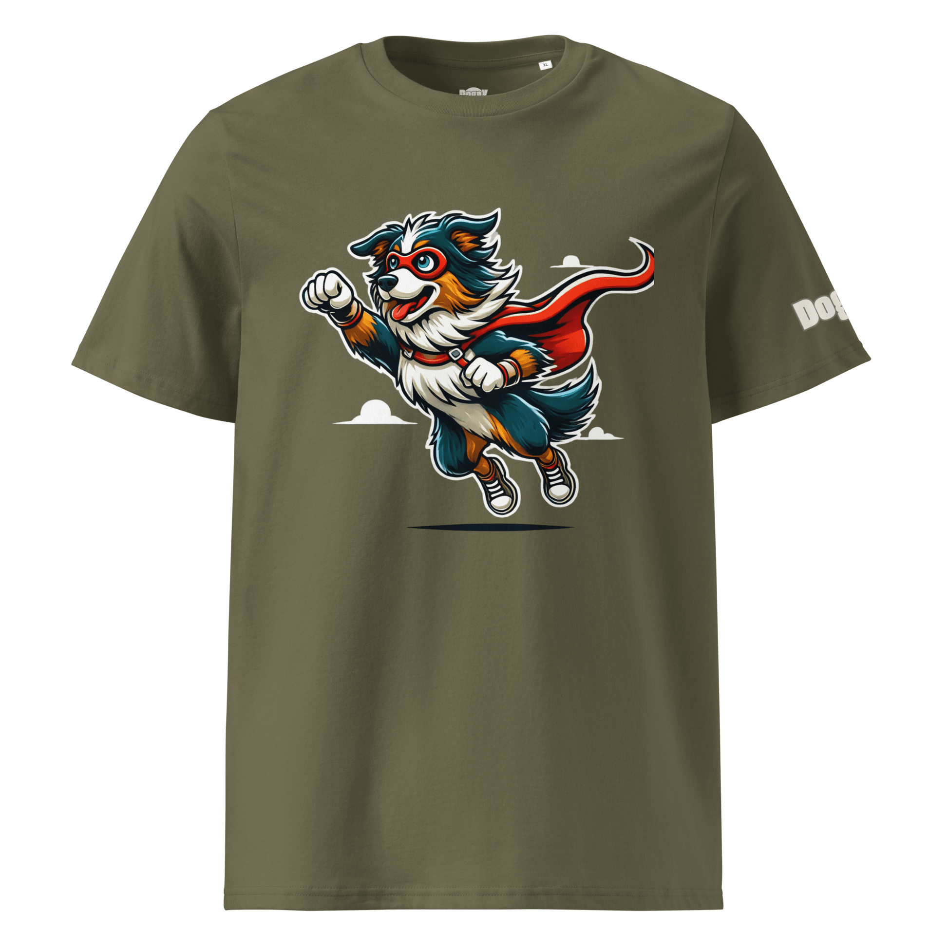 T-shirt unisexe en coton biologique - Collection Berger Australien - Doggy Trend