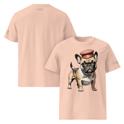T-shirt unisexe en coton biologique - Collection Bouledogue Français - Doggy Trend