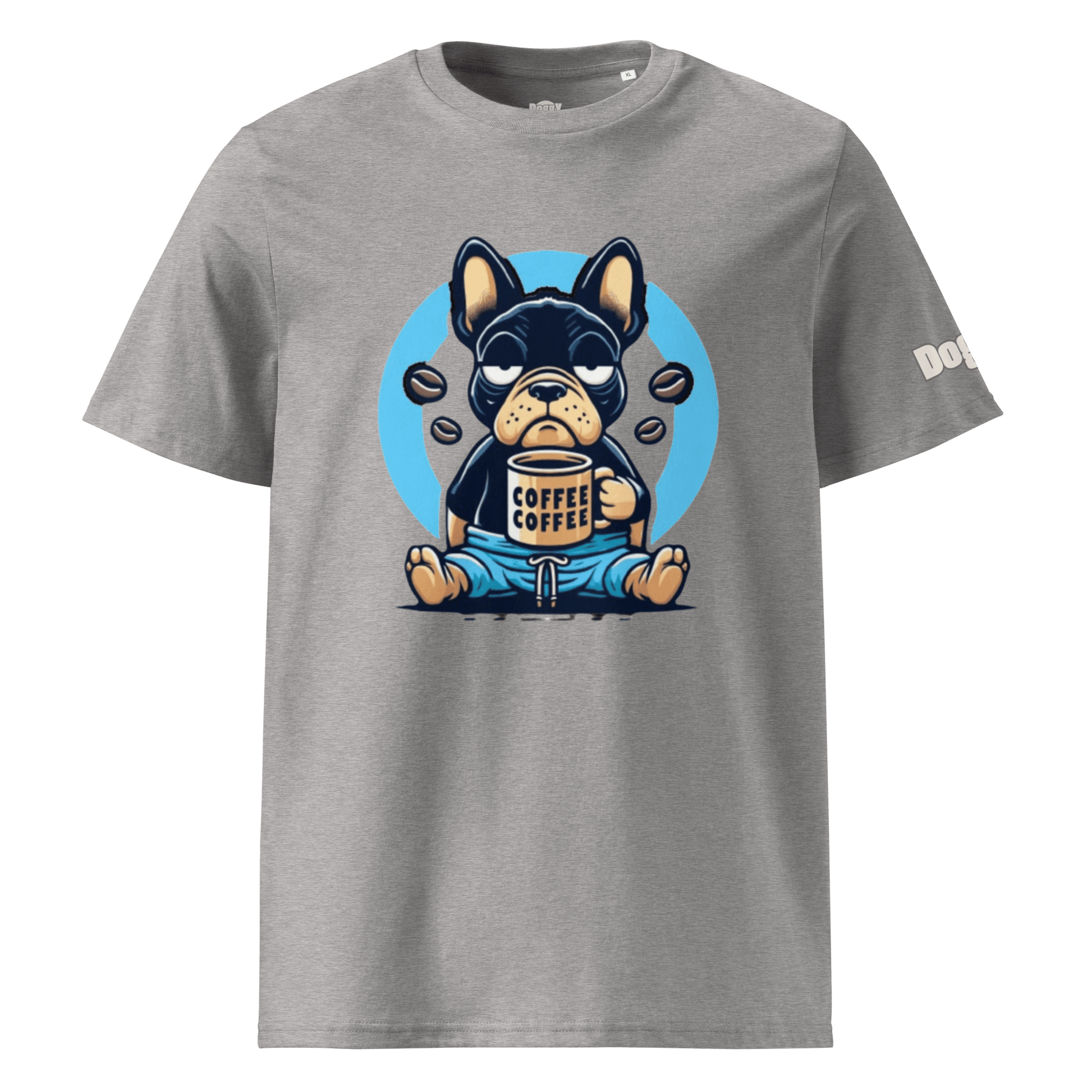 T-shirt unisexe en coton biologique - Collection Bouledogue Francais - Doggy Trend