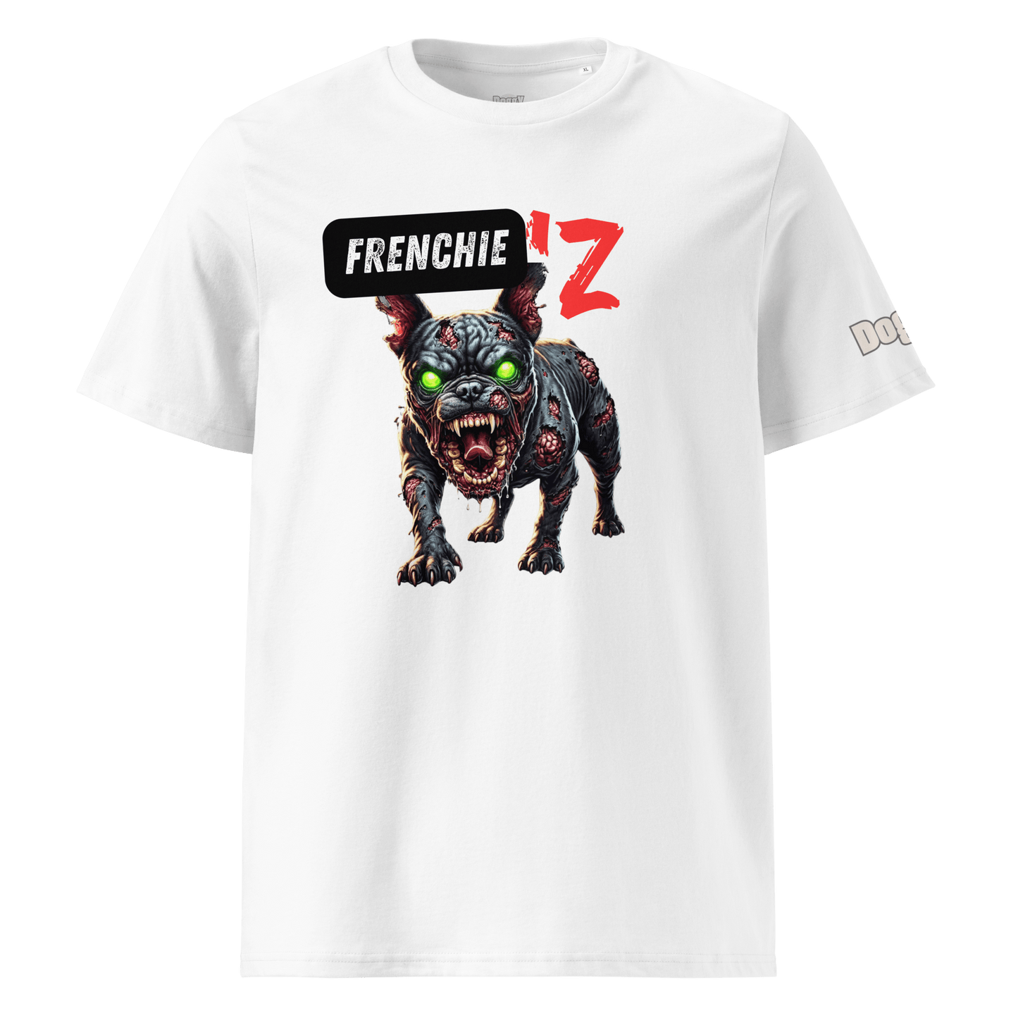 T-shirt unisexe en coton biologique - Collection Bouledogue Français - Doggy Trend