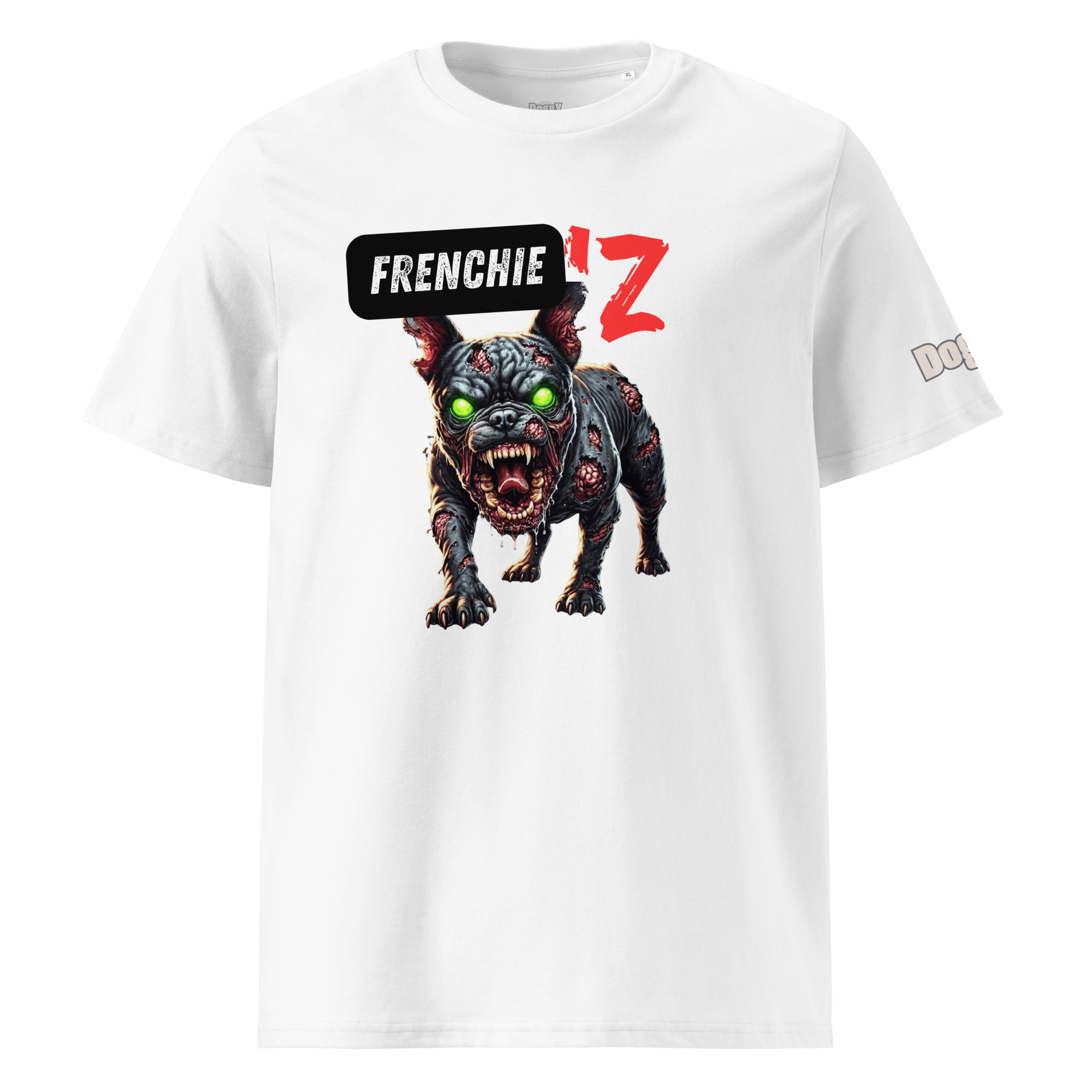 T-shirt unisexe en coton biologique - Collection Bouledogue Français - Doggy Trend