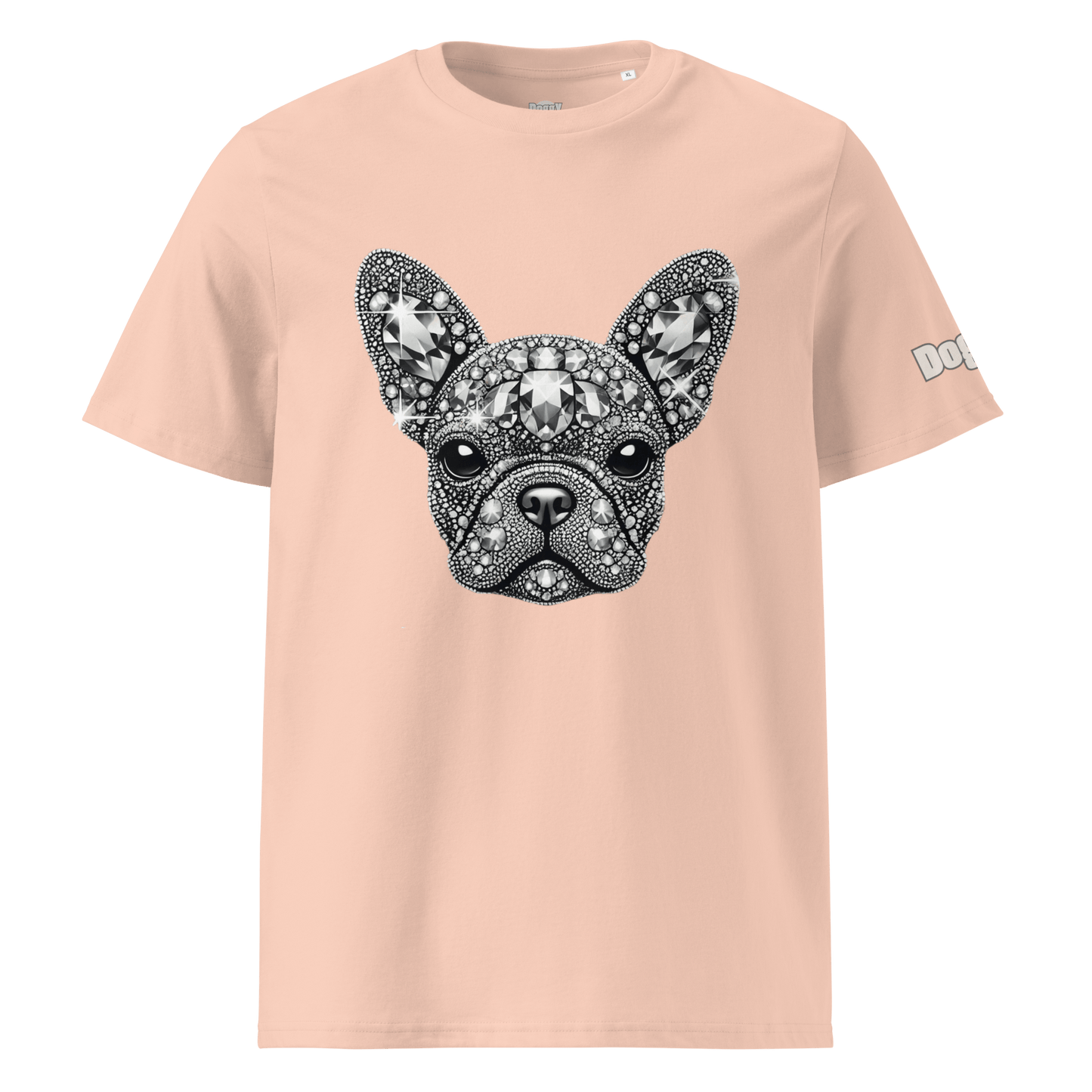 T-shirt unisexe en coton biologique - Collection Bouledogue Français - Doggy Trend