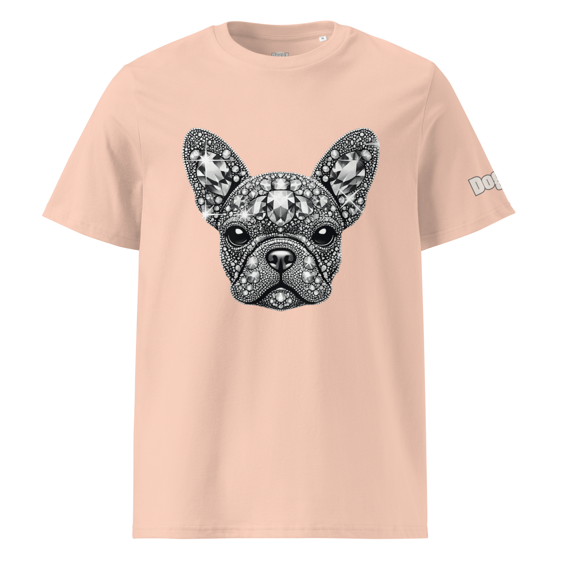 T-shirt unisexe en coton biologique - Collection Bouledogue Français - Doggy Trend