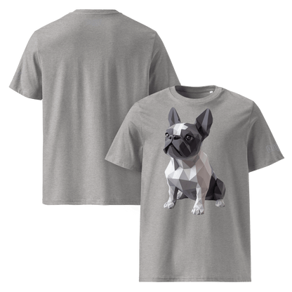 T-shirt unisexe en coton biologique - Collection Bouledogue Français - Doggy Trend