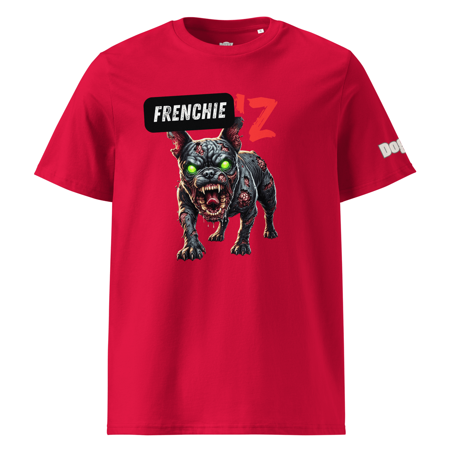 T-shirt unisexe en coton biologique - Collection Bouledogue Français - Doggy Trend