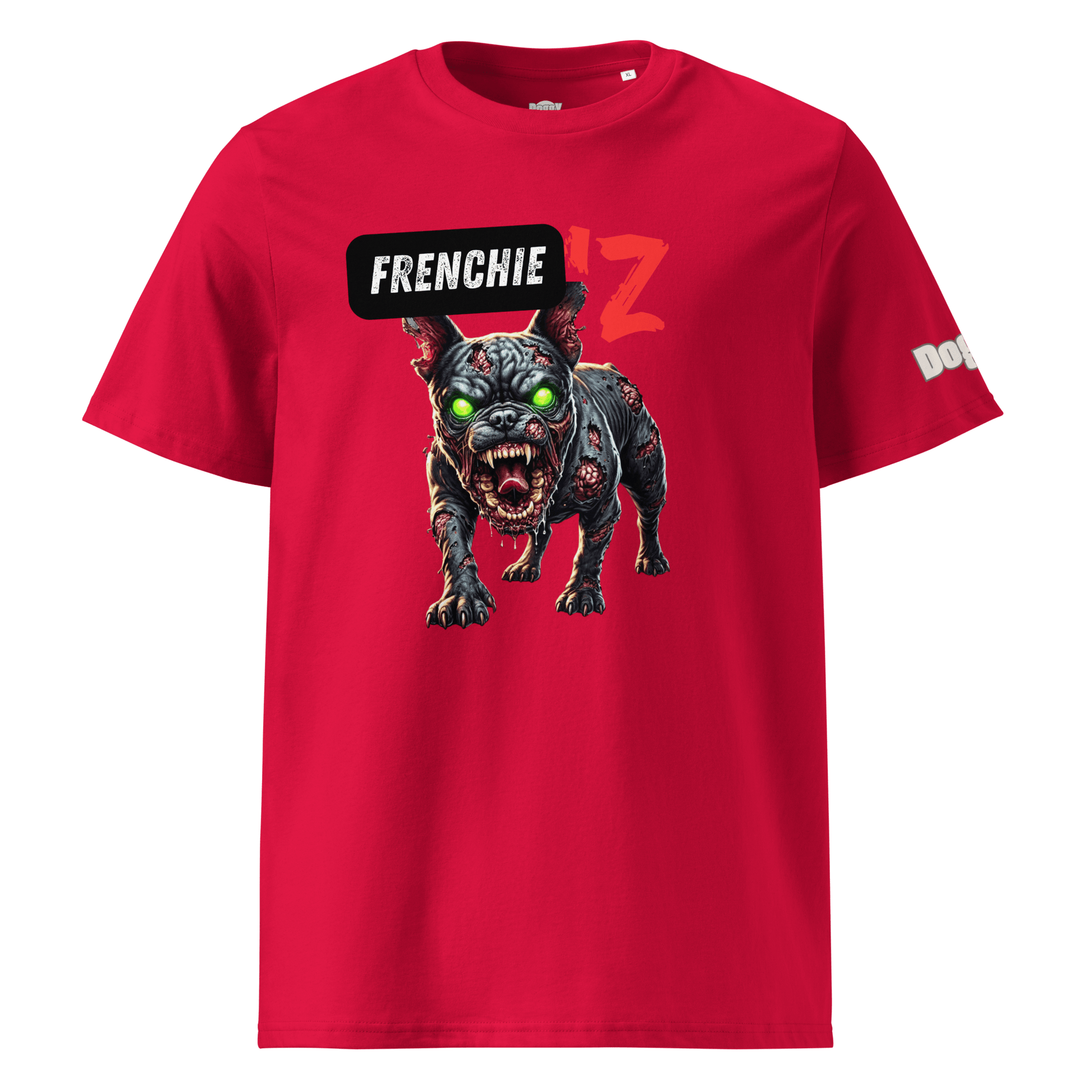 T-shirt unisexe en coton biologique - Collection Bouledogue Français - Doggy Trend