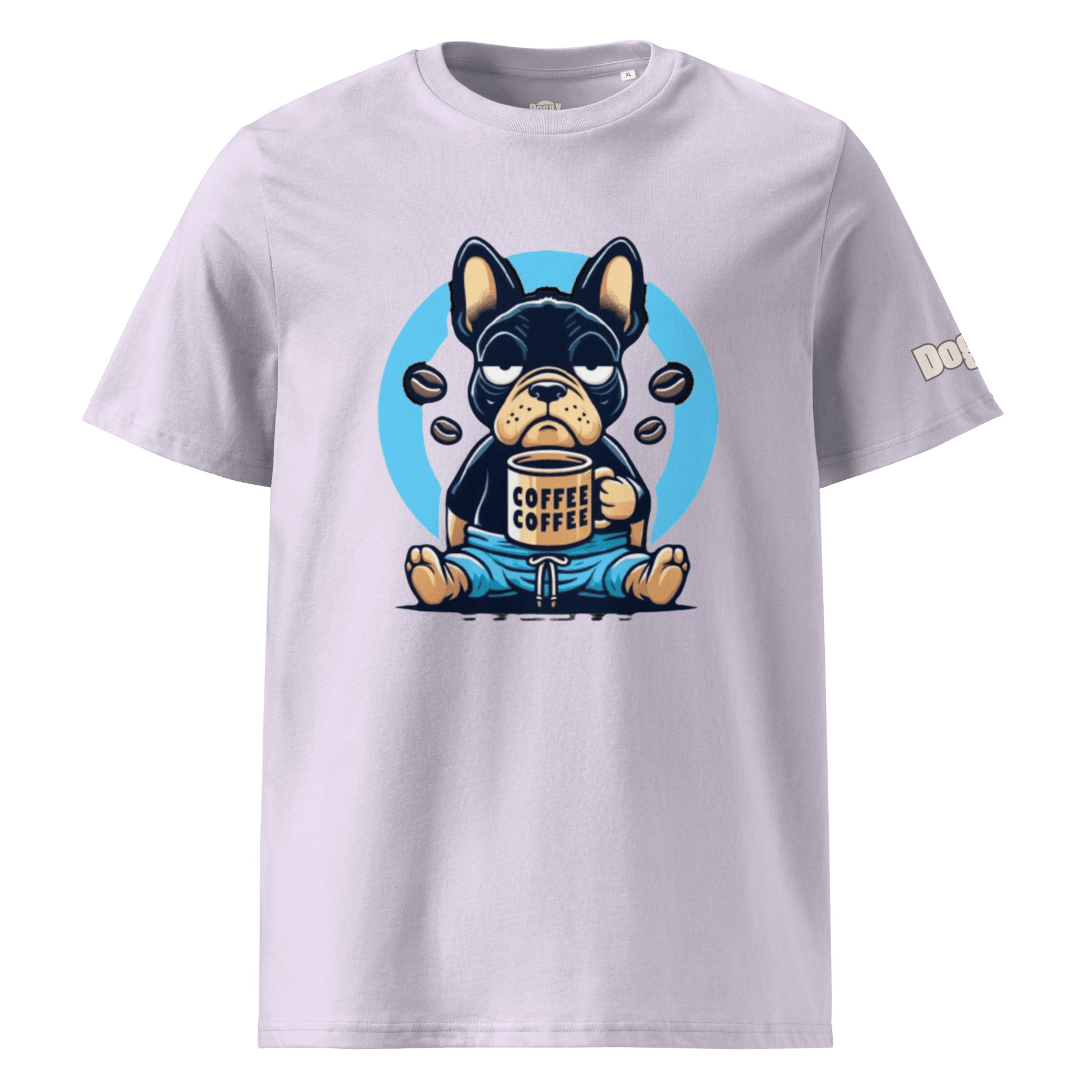 T-shirt unisexe en coton biologique - Collection Bouledogue Francais - Doggy Trend