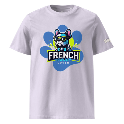 T-shirt unisexe en coton biologique - Collection Bouledogue Francais - Doggy Trend
