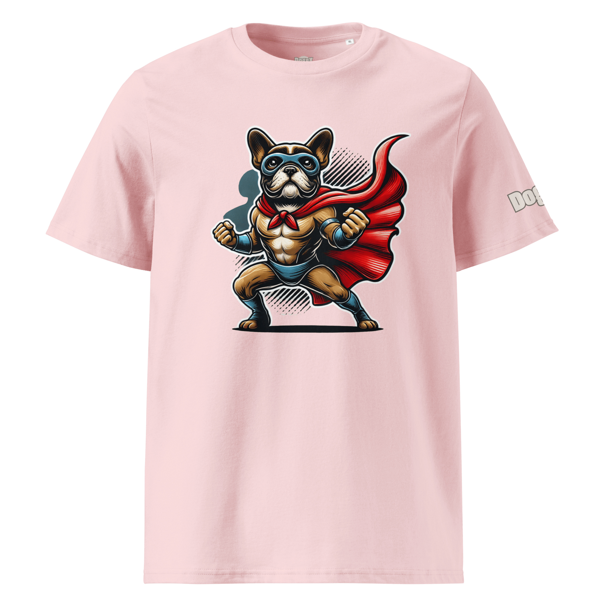 T-shirt unisexe en coton biologique - Collection Bouledogue Français - Doggy Trend