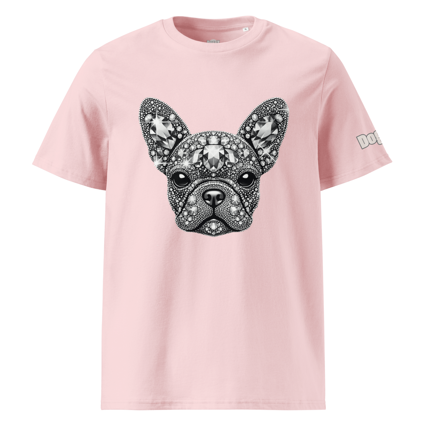 T-shirt unisexe en coton biologique - Collection Bouledogue Français - Doggy Trend