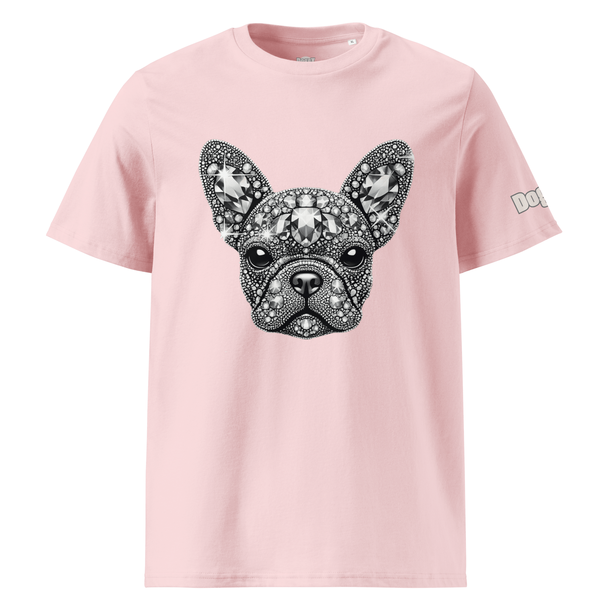 T-shirt unisexe en coton biologique - Collection Bouledogue Français - Doggy Trend