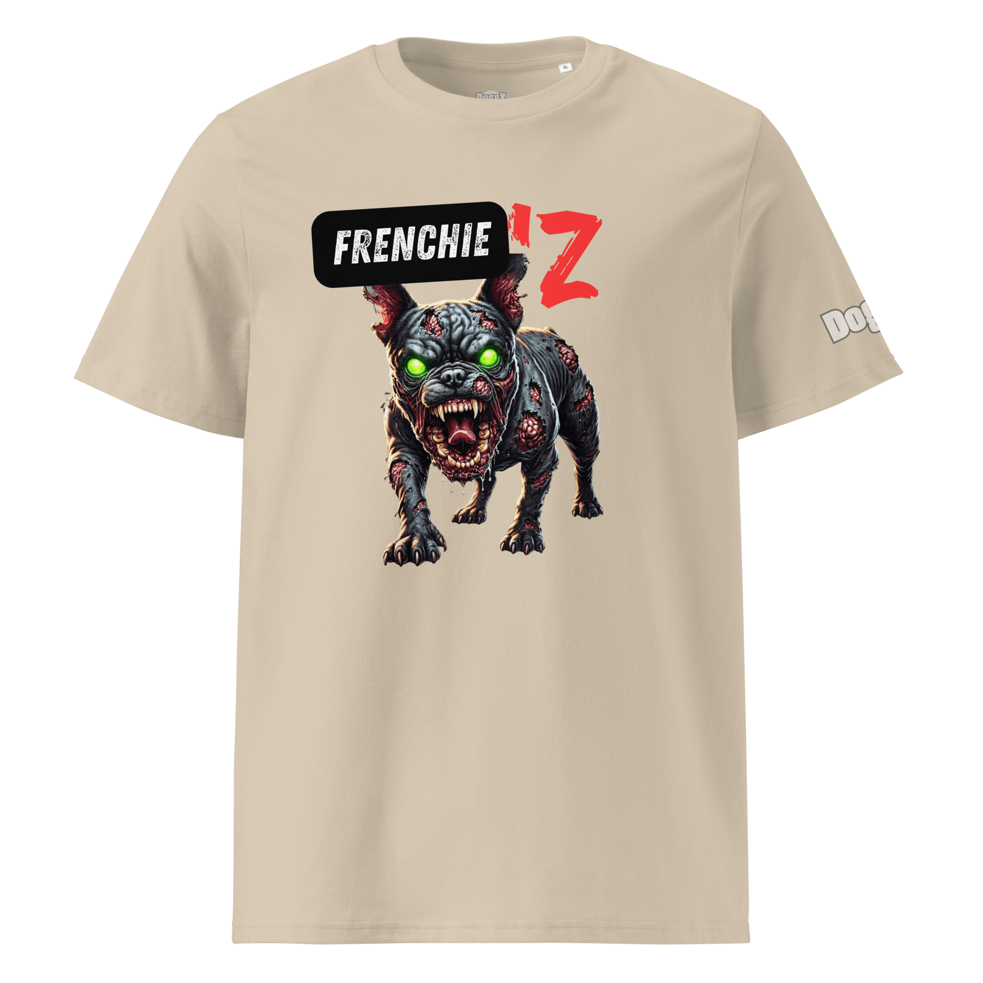 T-shirt unisexe en coton biologique - Collection Bouledogue Français - Doggy Trend