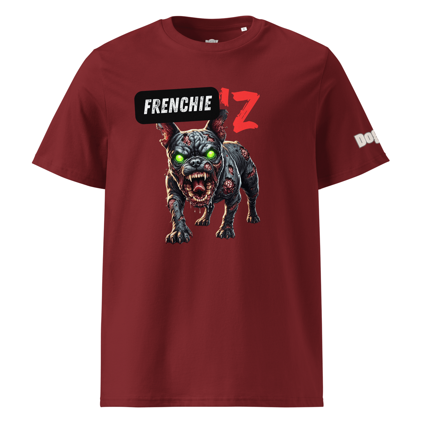 T-shirt unisexe en coton biologique - Collection Bouledogue Français - Doggy Trend
