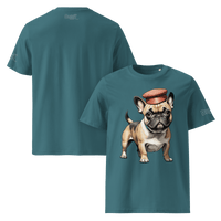 T-shirt unisexe en coton biologique - Collection Bouledogue Français - Doggy Trend