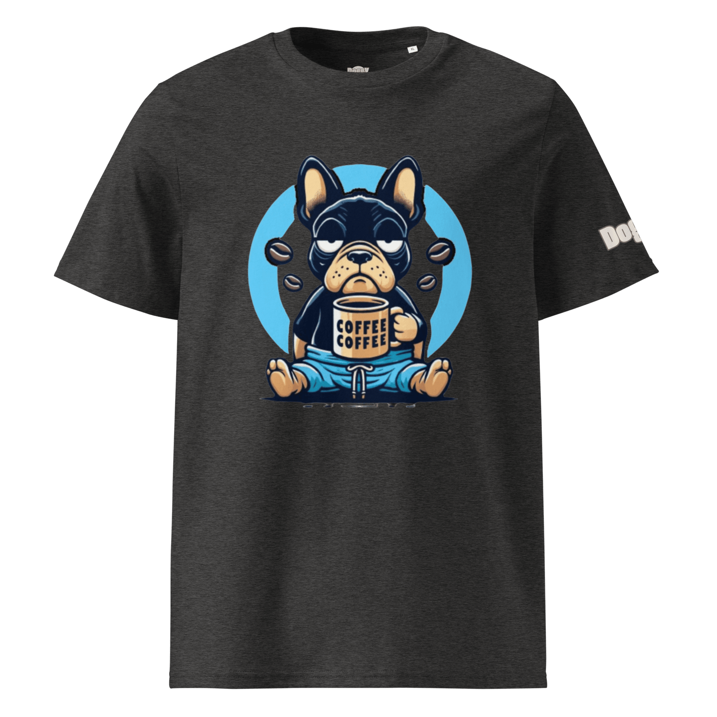 T-shirt unisexe en coton biologique - Collection Bouledogue Francais - Doggy Trend