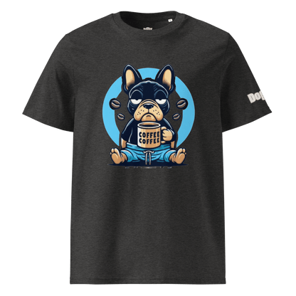T-shirt unisexe en coton biologique - Collection Bouledogue Francais - Doggy Trend