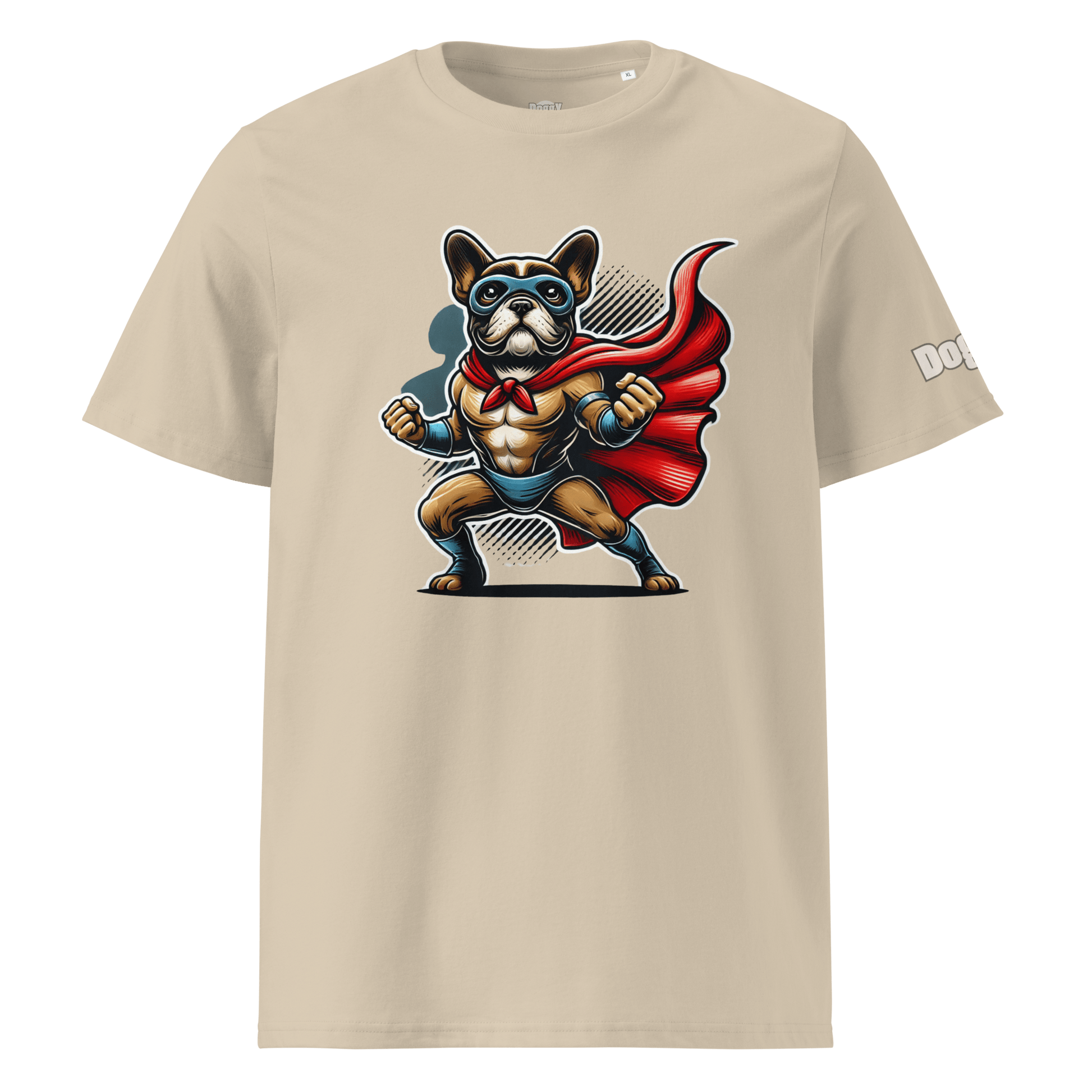 T-shirt unisexe en coton biologique - Collection Bouledogue Français - Doggy Trend