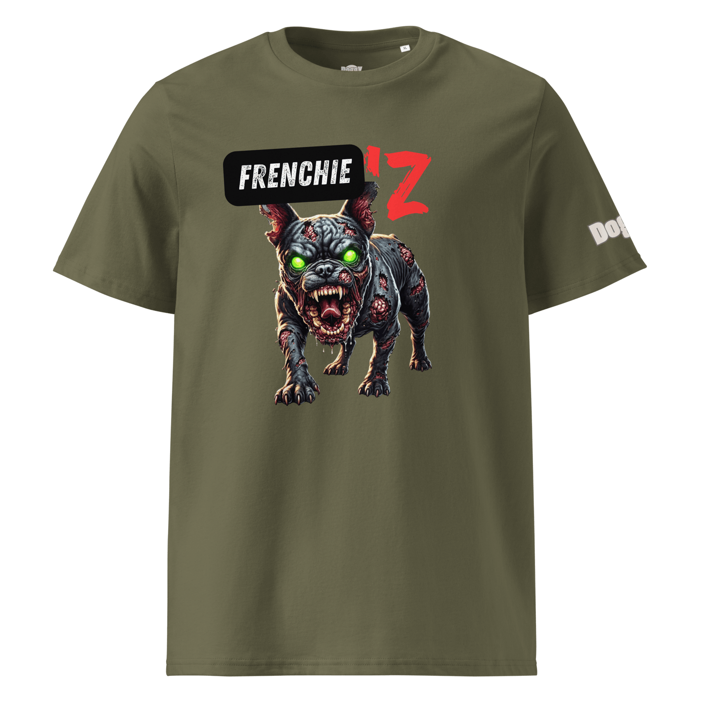 T-shirt unisexe en coton biologique - Collection Bouledogue Français - Doggy Trend