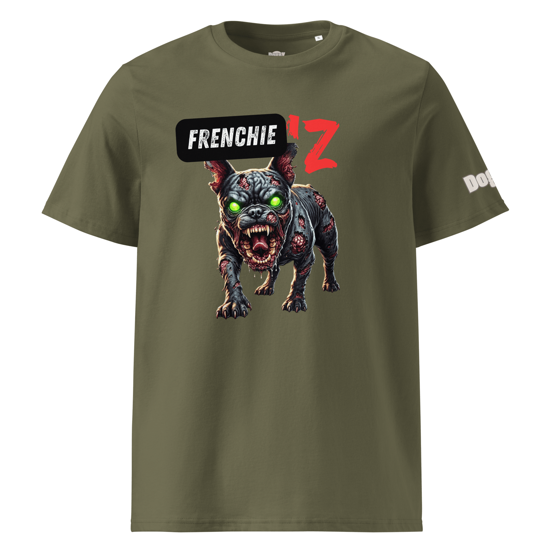 T-shirt unisexe en coton biologique - Collection Bouledogue Français - Doggy Trend