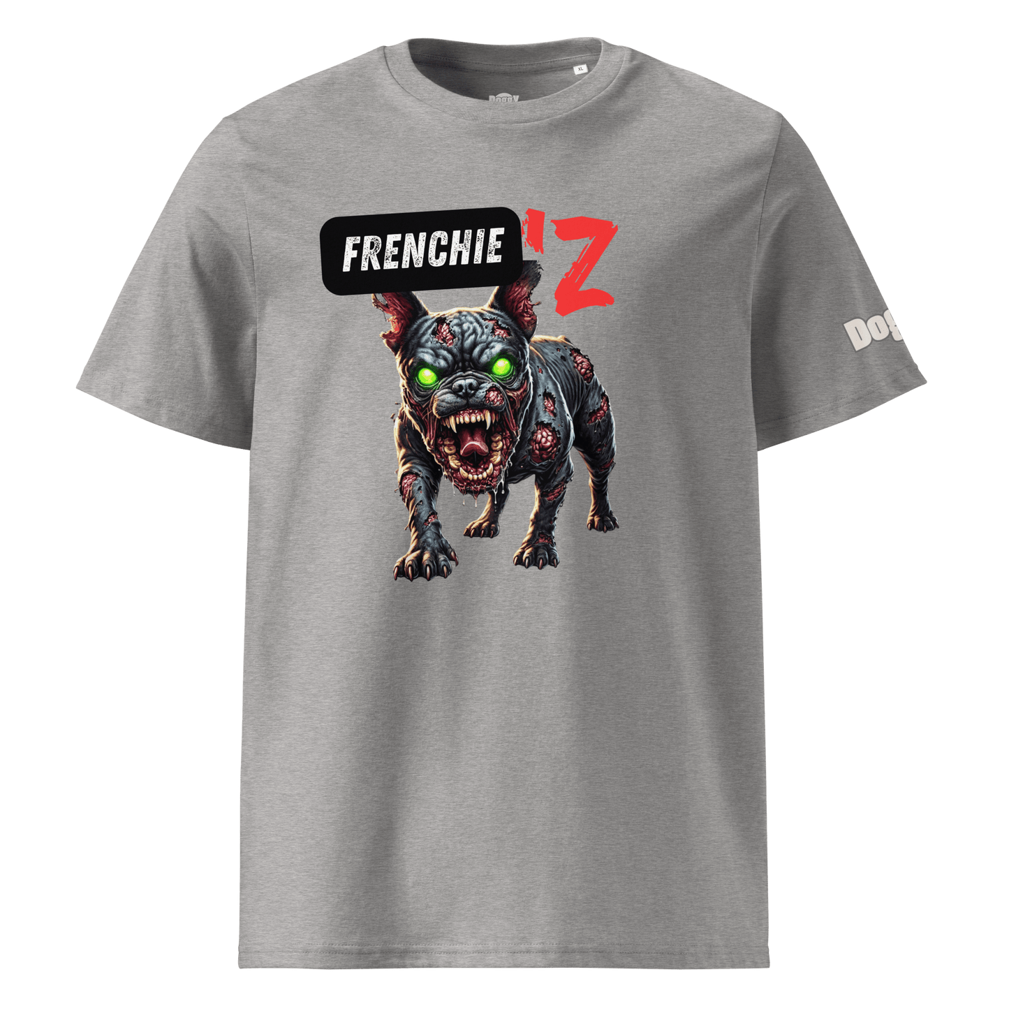 T-shirt unisexe en coton biologique - Collection Bouledogue Français - Doggy Trend