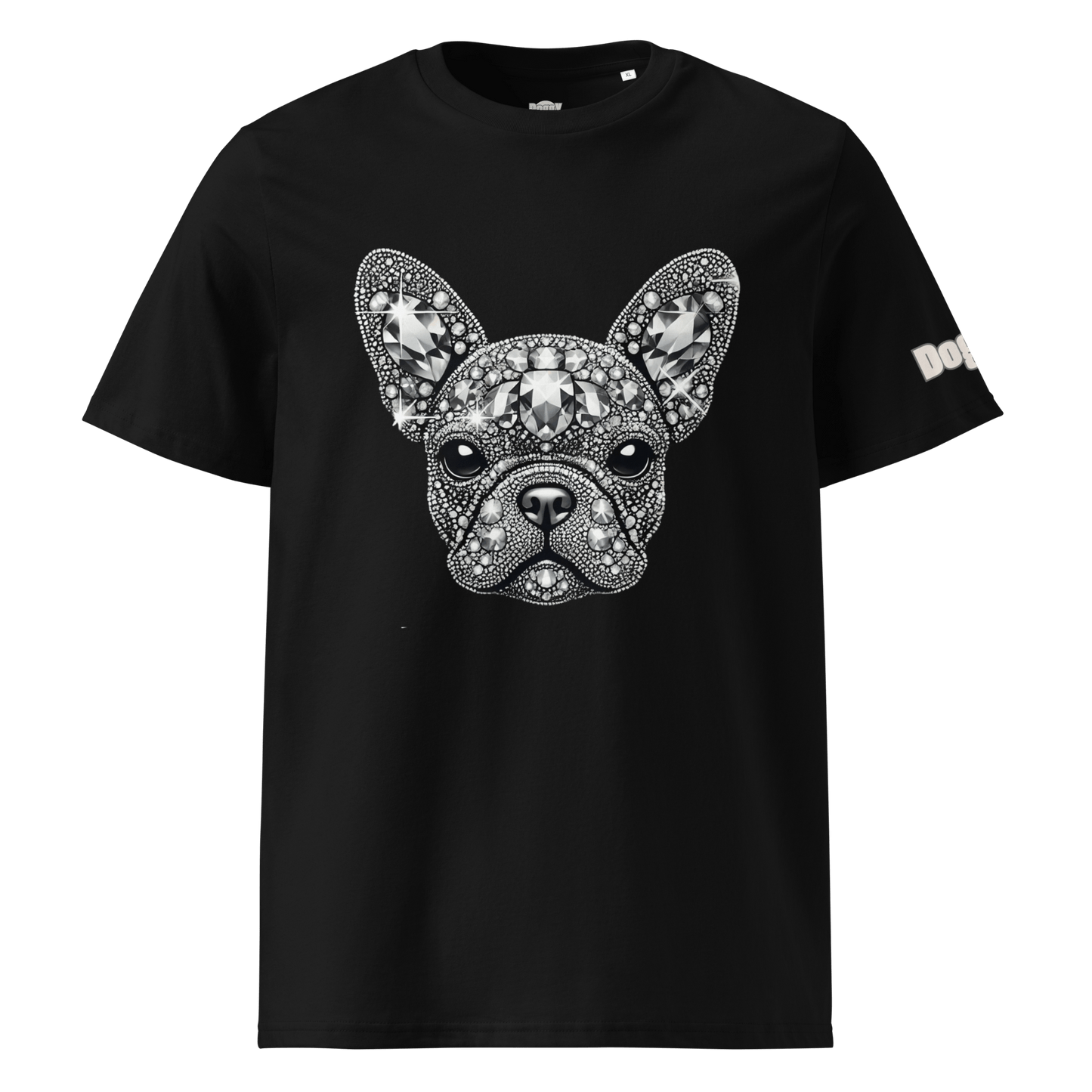 T-shirt unisexe en coton biologique - Collection Bouledogue Français - Doggy Trend