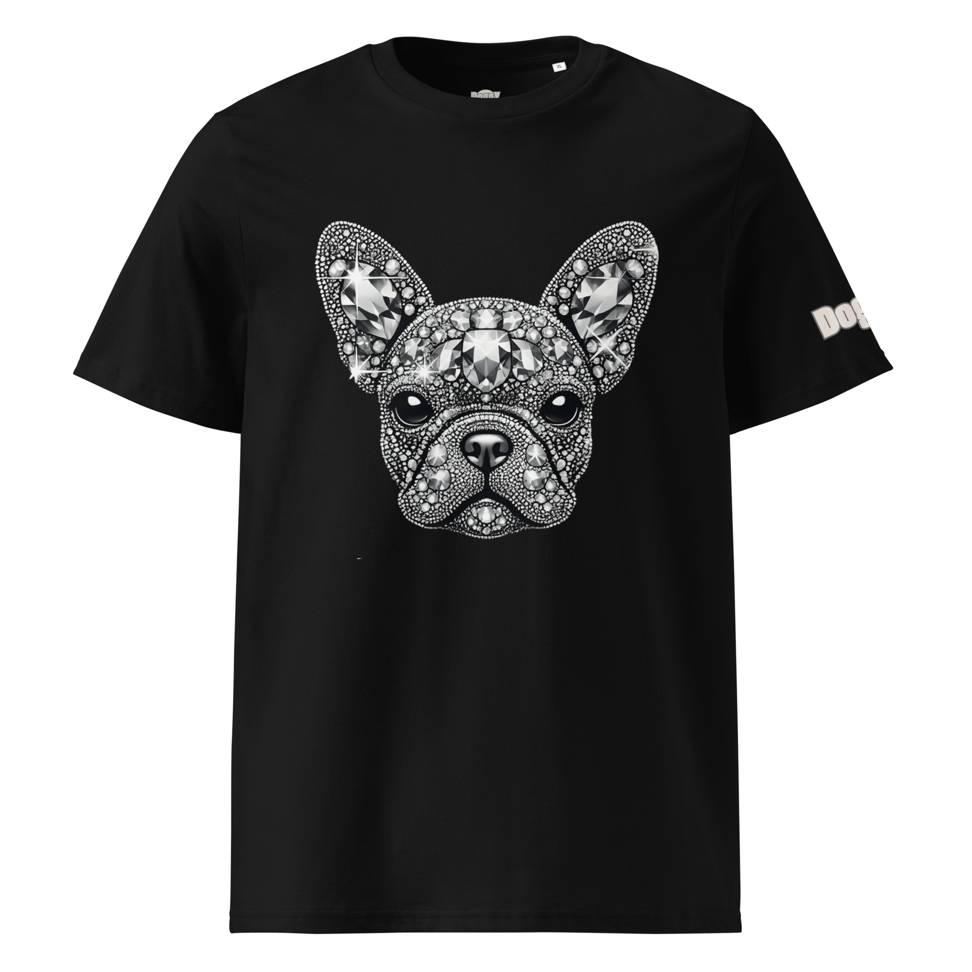 T-shirt unisexe en coton biologique - Collection Bouledogue Français - Doggy Trend