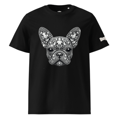 T-shirt unisexe en coton biologique - Collection Bouledogue Français - Doggy Trend