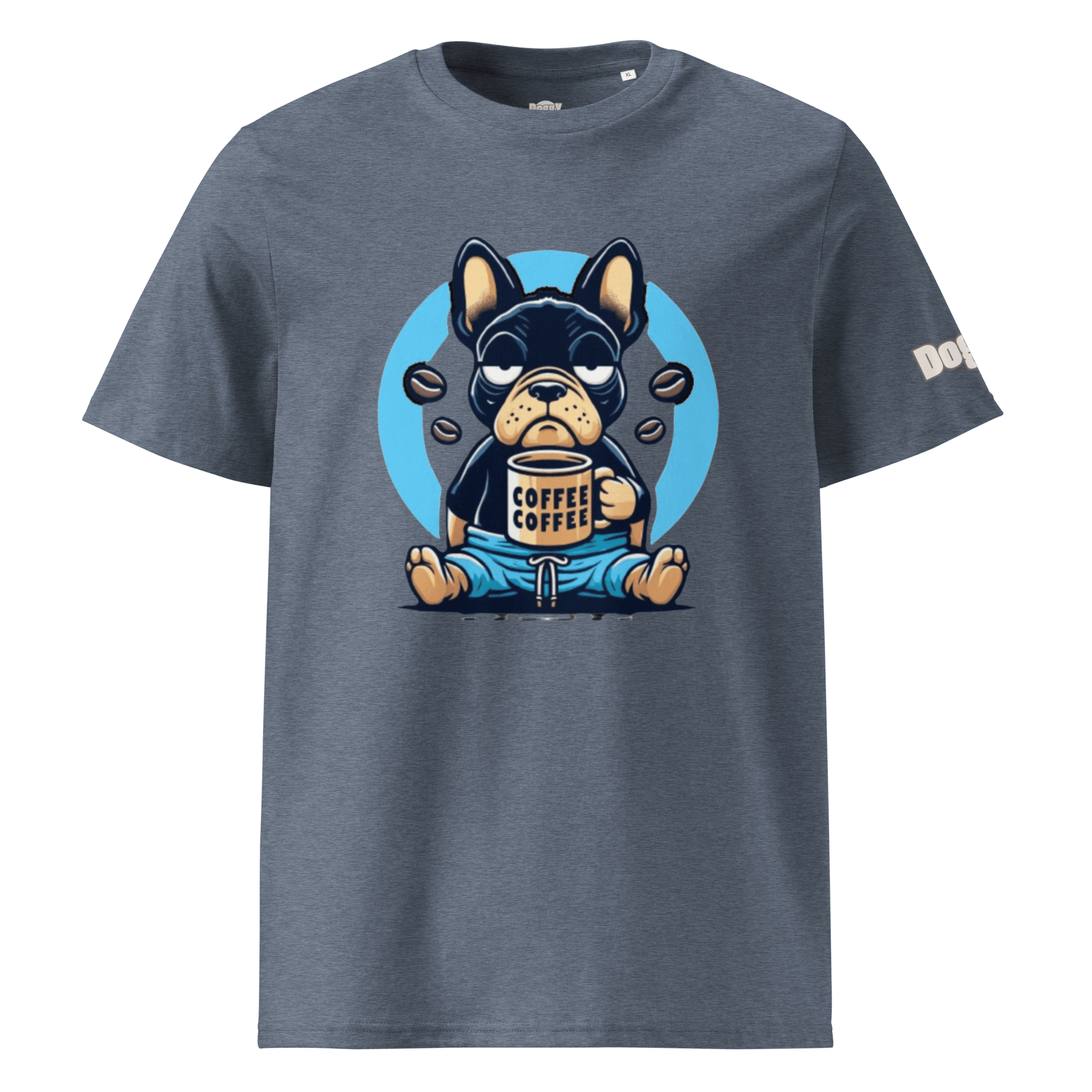 T-shirt unisexe en coton biologique - Collection Bouledogue Francais - Doggy Trend