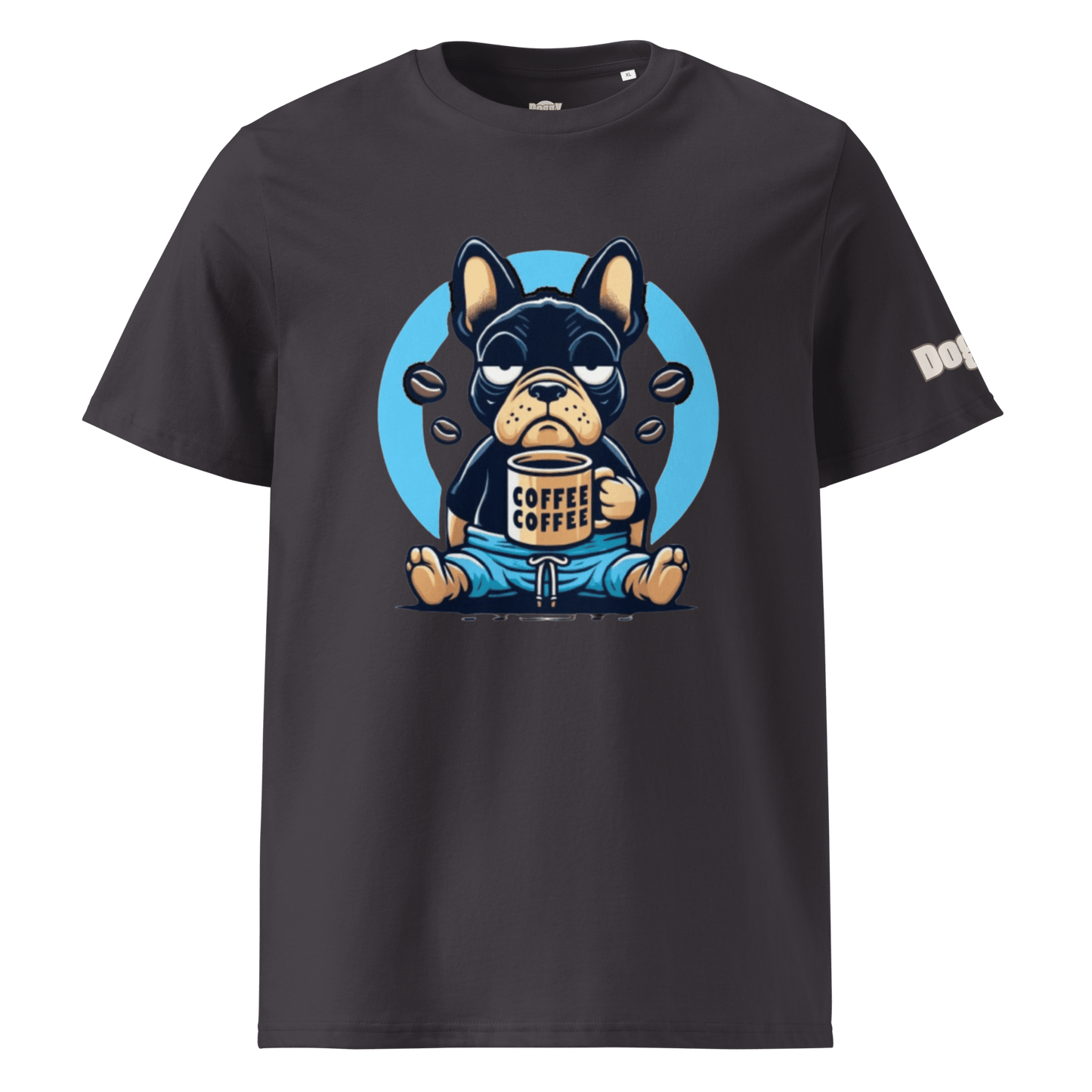 T-shirt unisexe en coton biologique - Collection Bouledogue Francais - Doggy Trend