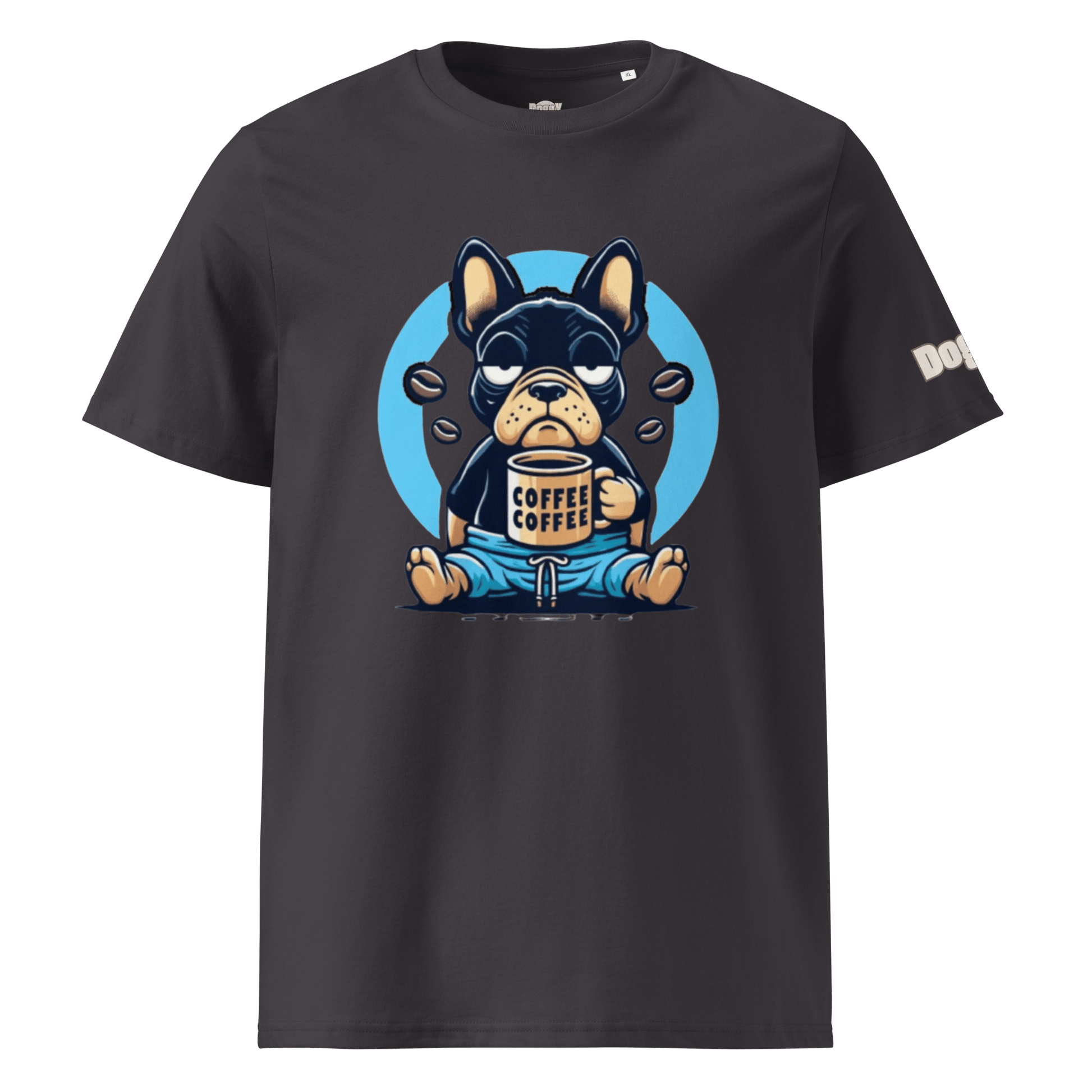 T-shirt unisexe en coton biologique - Collection Bouledogue Francais - Doggy Trend