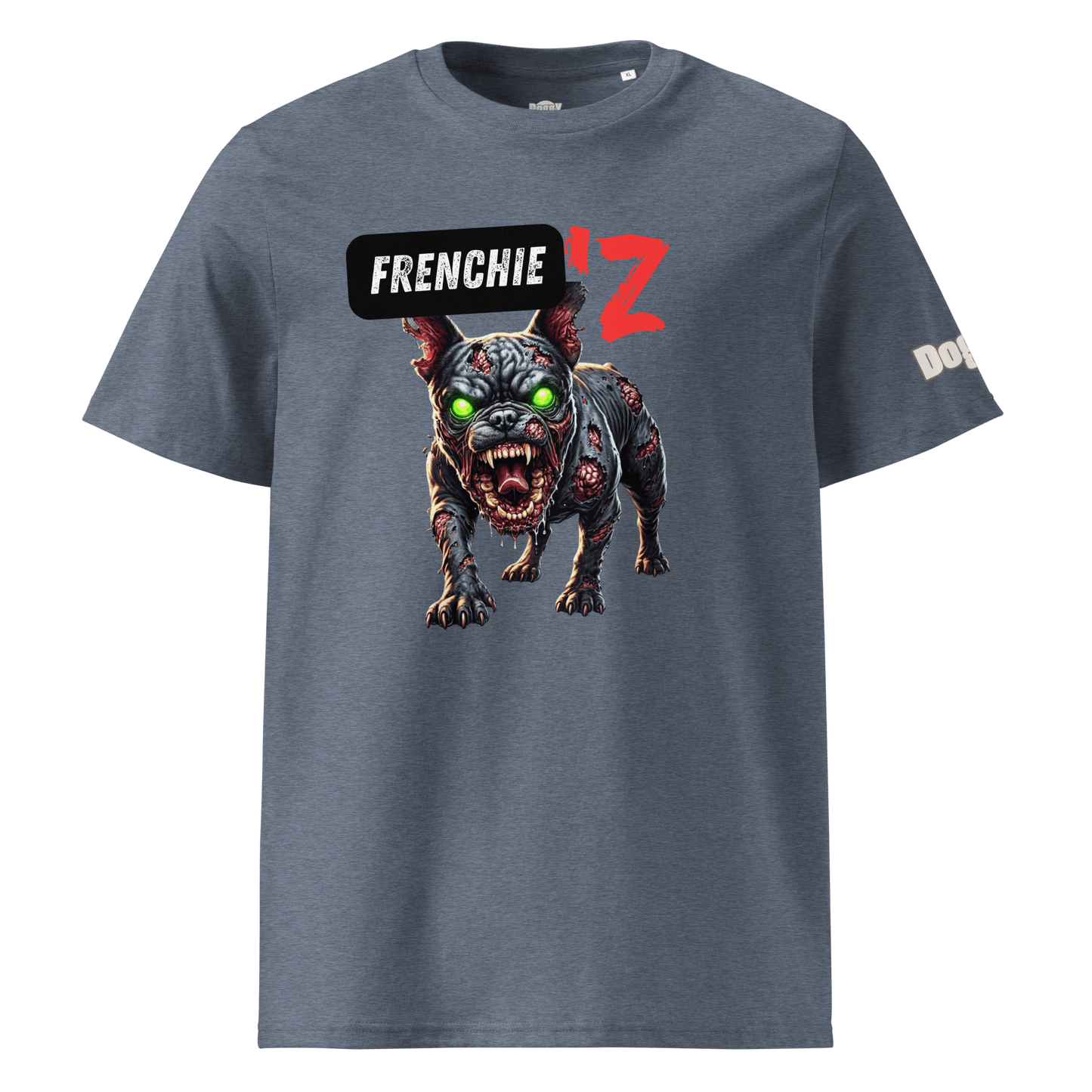 T-shirt unisexe en coton biologique - Collection Bouledogue Français - Doggy Trend
