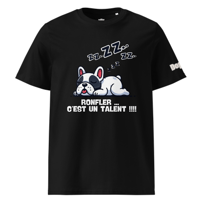 T-shirt unisexe en coton biologique - Collection Bouledogue Français - Doggy Trend