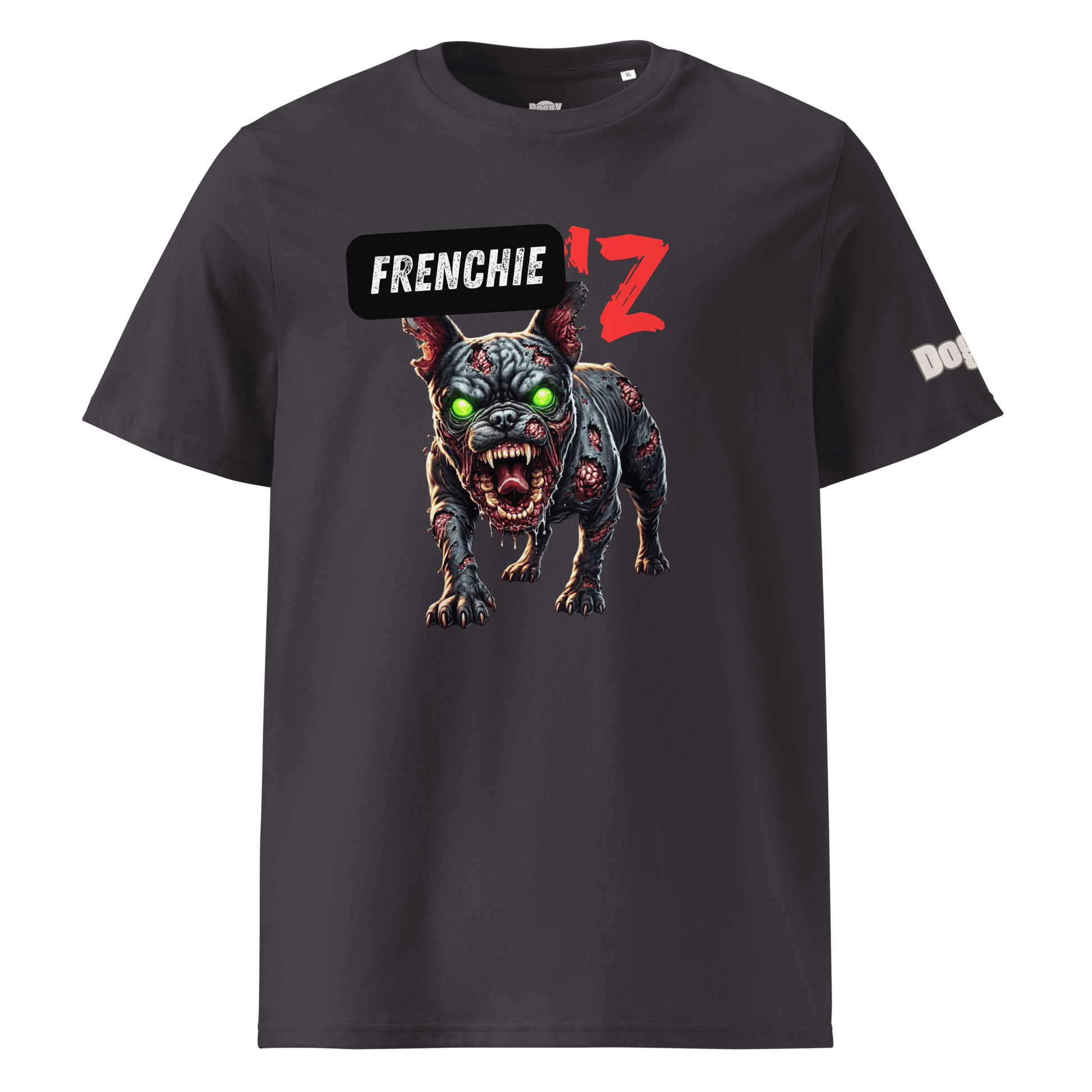 T-shirt unisexe en coton biologique - Collection Bouledogue Français - Doggy Trend