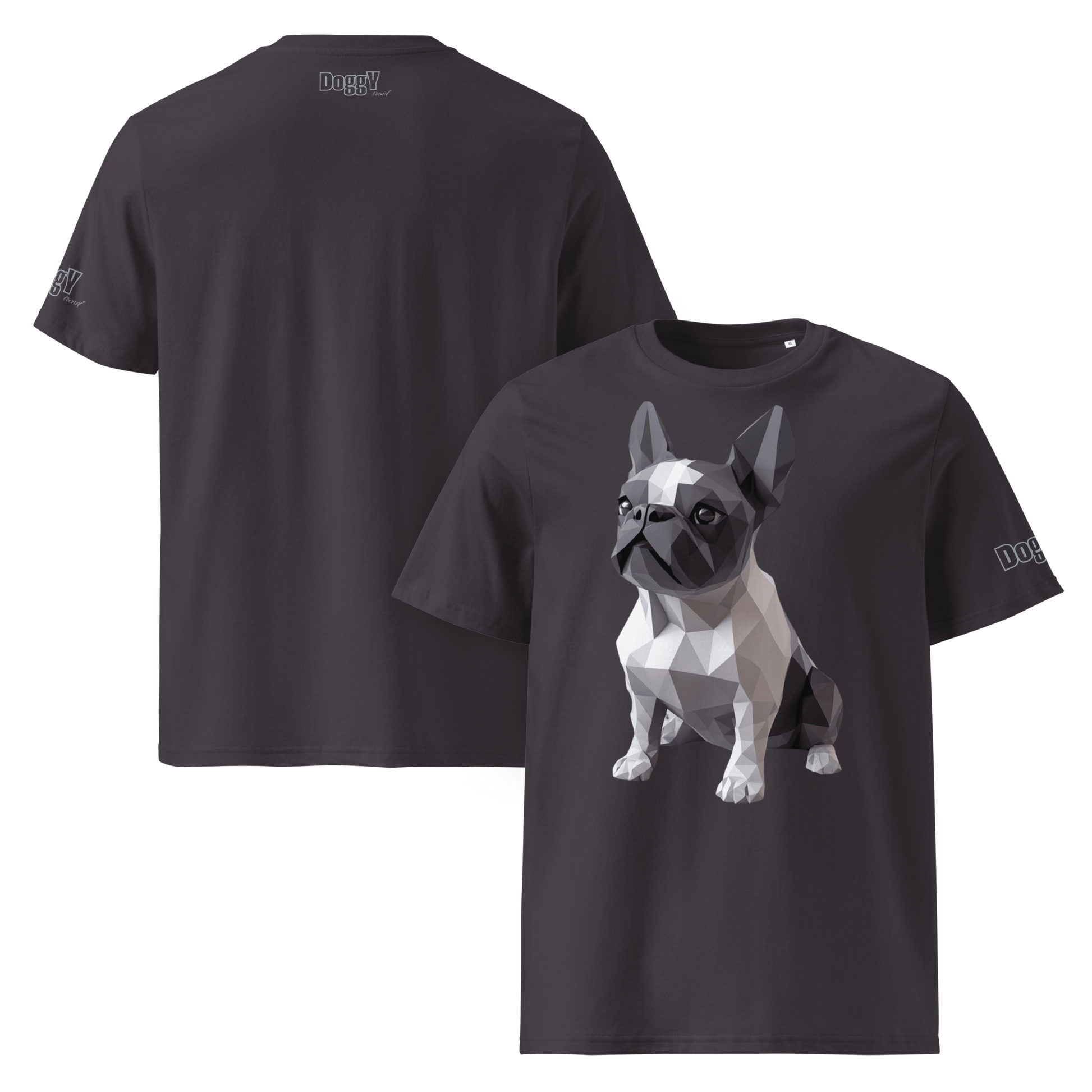 T-shirt unisexe en coton biologique - Collection Bouledogue Français - Doggy Trend