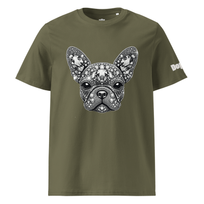 T-shirt unisexe en coton biologique - Collection Bouledogue Français - Doggy Trend