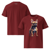 T-shirt unisexe en coton biologique - Collection Bouledogue Français - Doggy Trend