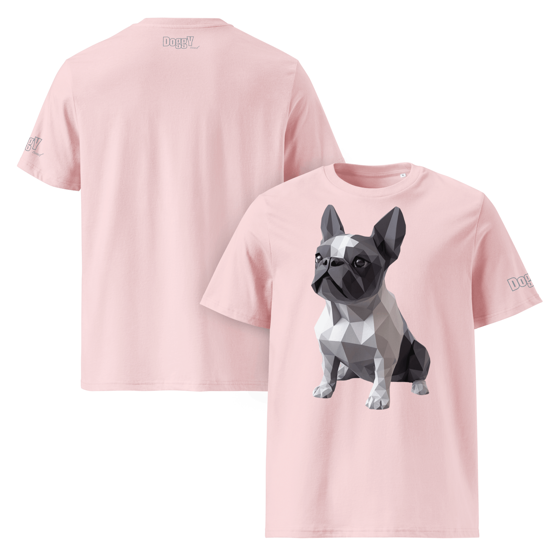 T-shirt unisexe en coton biologique - Collection Bouledogue Français - Doggy Trend