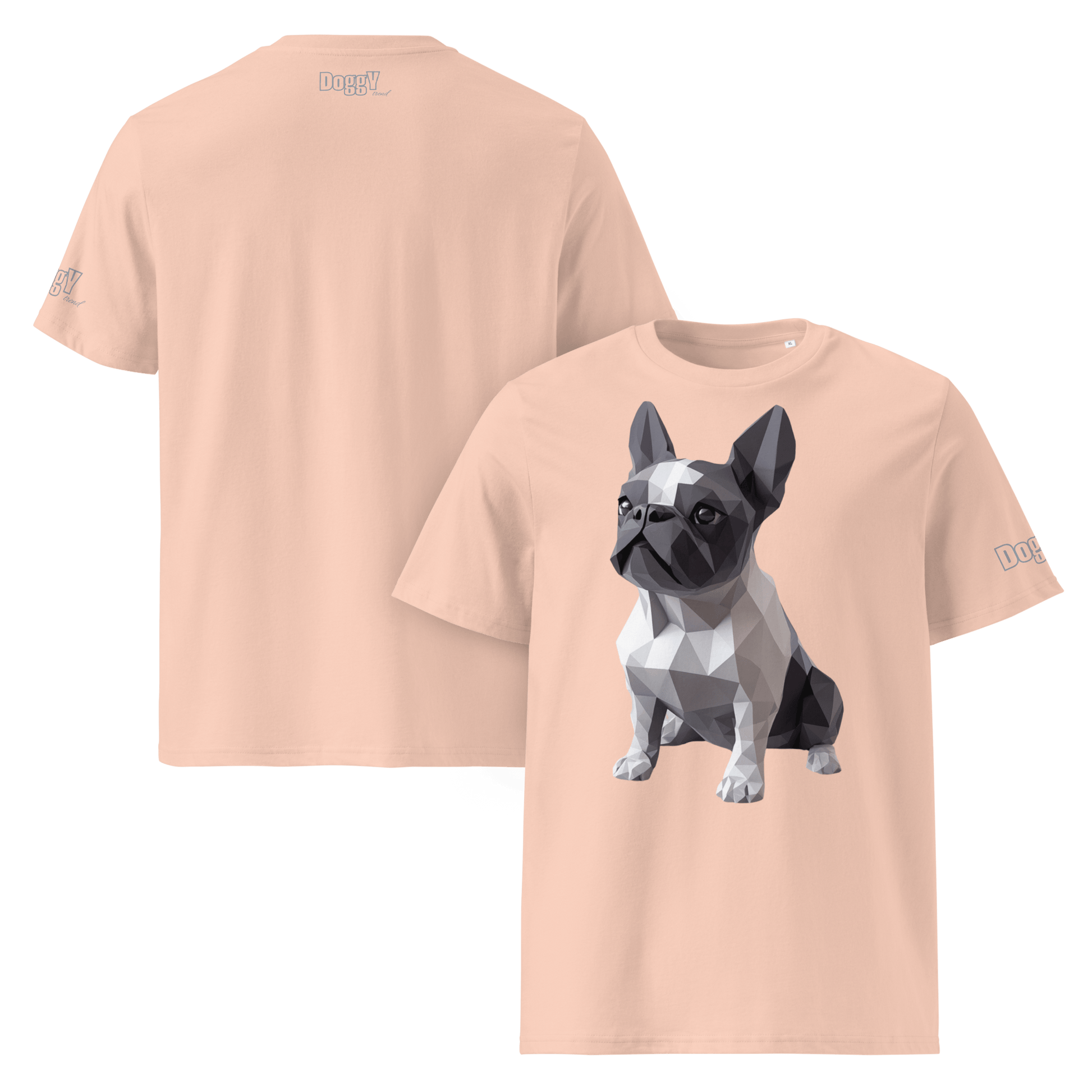 T-shirt unisexe en coton biologique - Collection Bouledogue Français - Doggy Trend