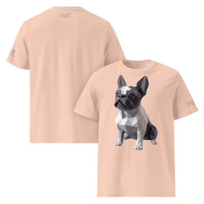 T-shirt unisexe en coton biologique - Collection Bouledogue Français - Doggy Trend