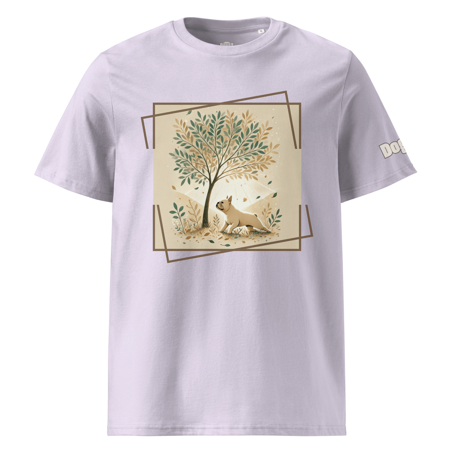 T-shirt unisexe en coton biologique - Collection Bouledogue Francais - Doggy Trend