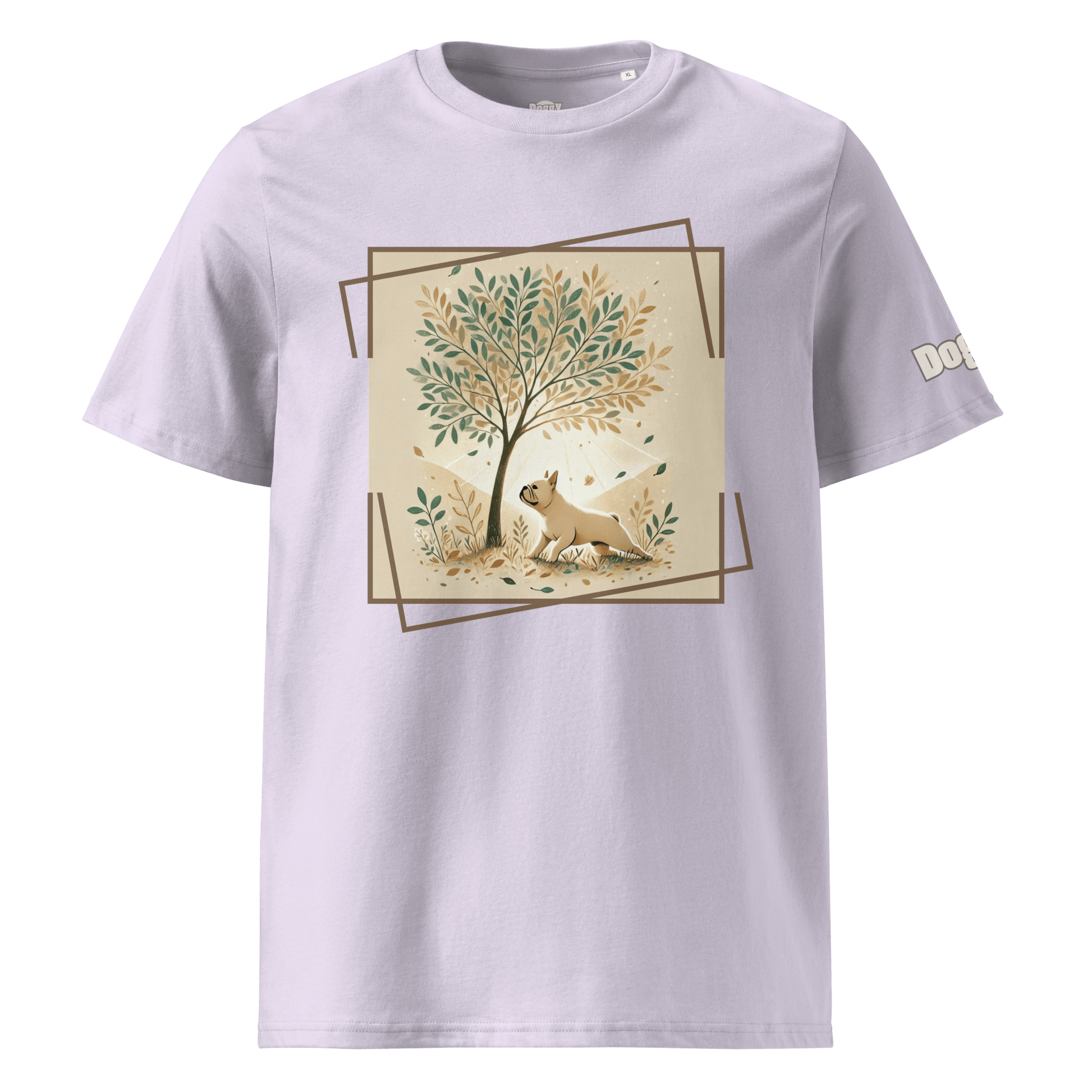 T-shirt unisexe en coton biologique - Collection Bouledogue Francais - Doggy Trend