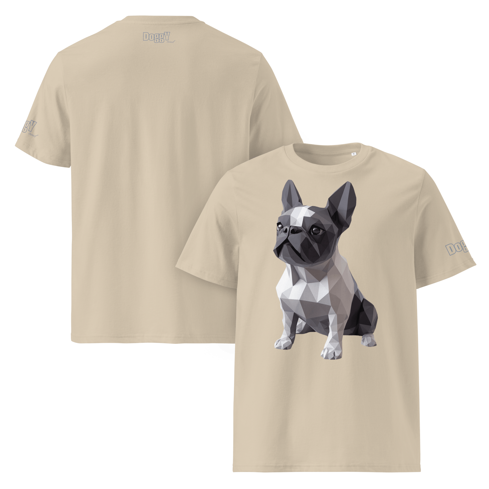 T-shirt unisexe en coton biologique - Collection Bouledogue Français - Doggy Trend