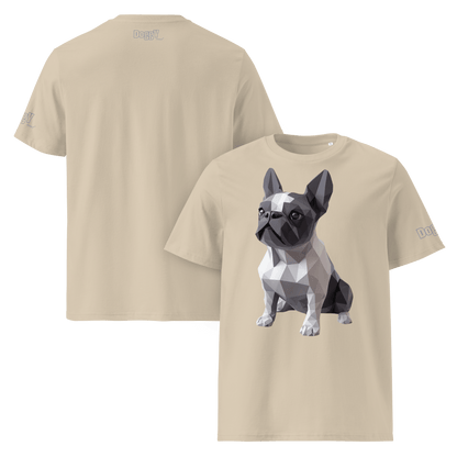 T-shirt unisexe en coton biologique - Collection Bouledogue Français - Doggy Trend