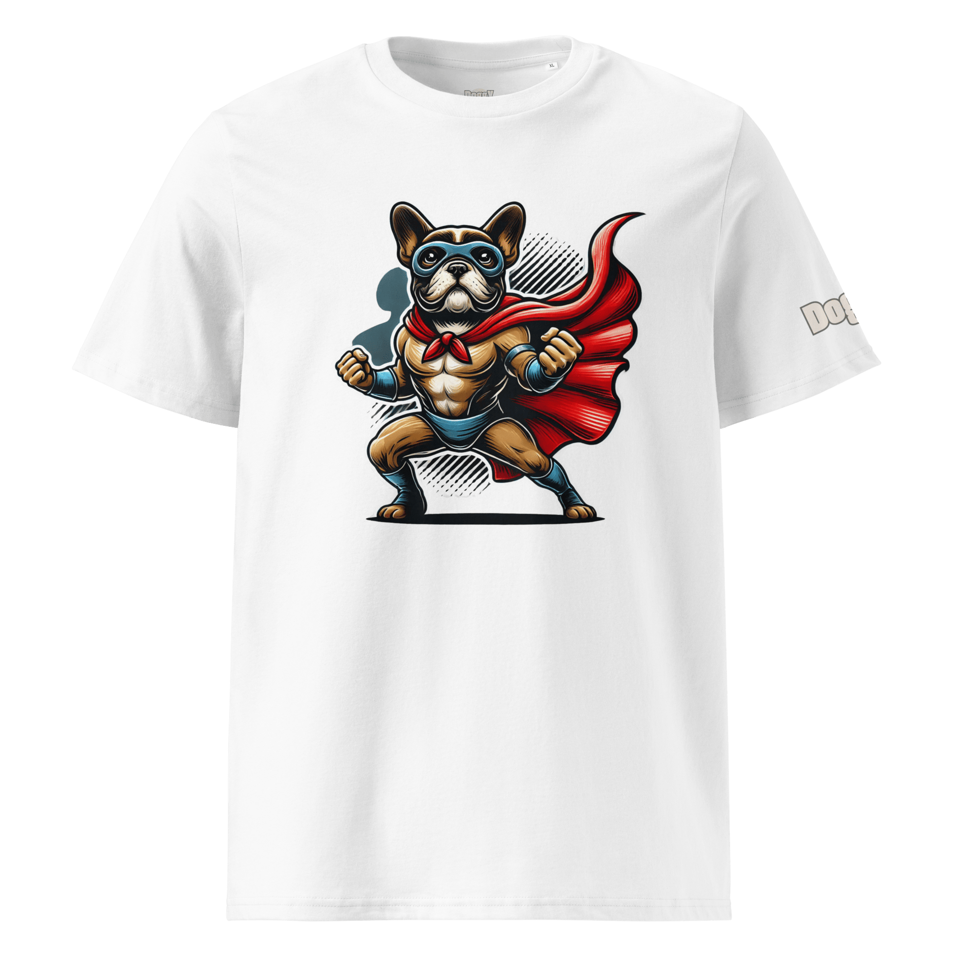 T-shirt unisexe en coton biologique - Collection Bouledogue Français - Doggy Trend