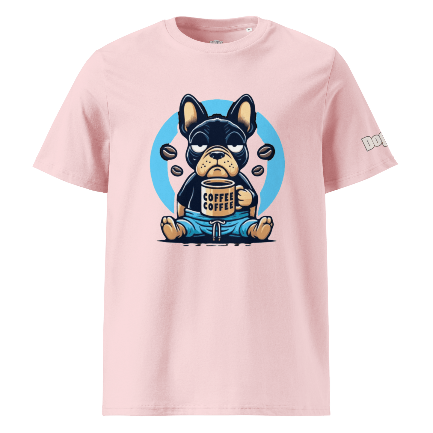 T-shirt unisexe en coton biologique - Collection Bouledogue Francais - Doggy Trend