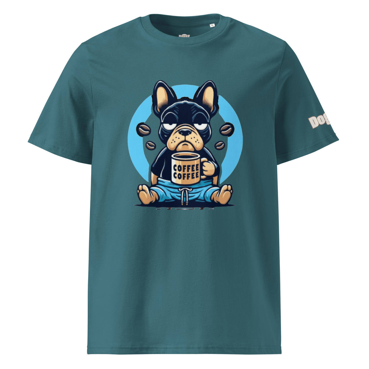 T-shirt unisexe en coton biologique - Collection Bouledogue Francais - Doggy Trend