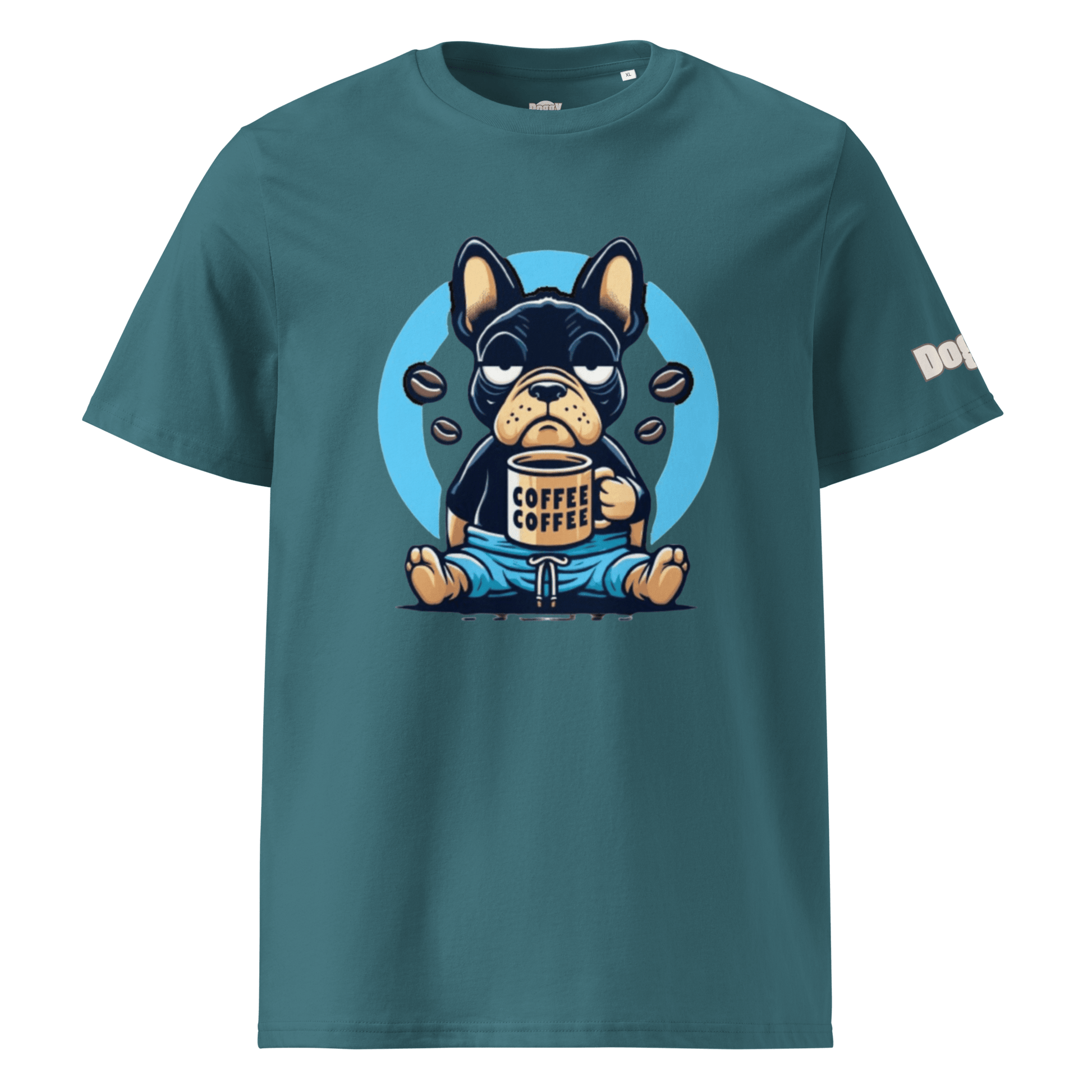 T-shirt unisexe en coton biologique - Collection Bouledogue Francais - Doggy Trend